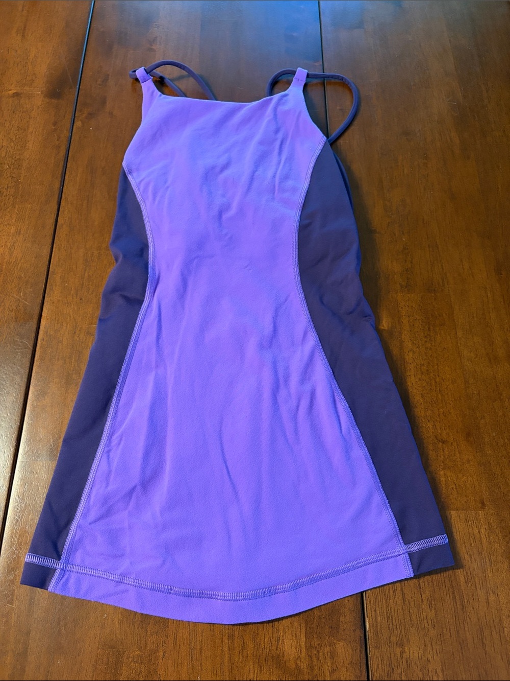 lululemon athletica Purple Two-Tone Tank